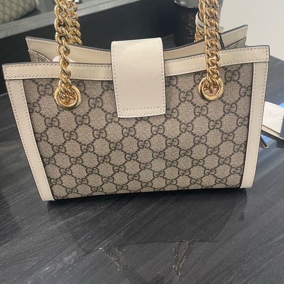 NEW Gucci Padlock Small GG Shoulder Bag IvorySOLD - Picture 2 of 10